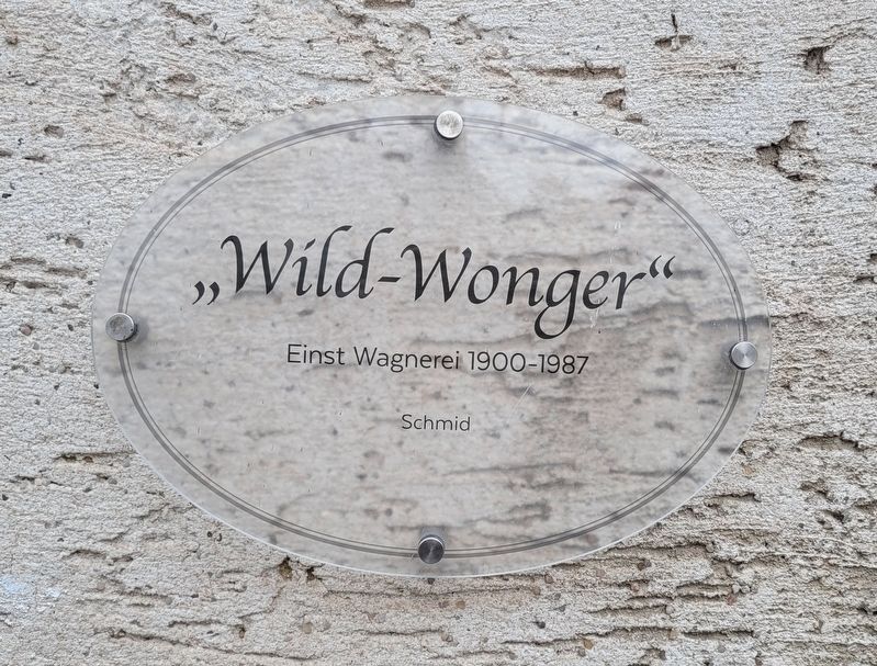 „Wild-Wonger" Marker. Click for full size. „Wild-Wonger" Marker image. Click for full size.