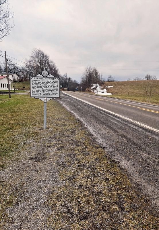 Jimtown / Phillips Cemetery Marker image. Click for full size.