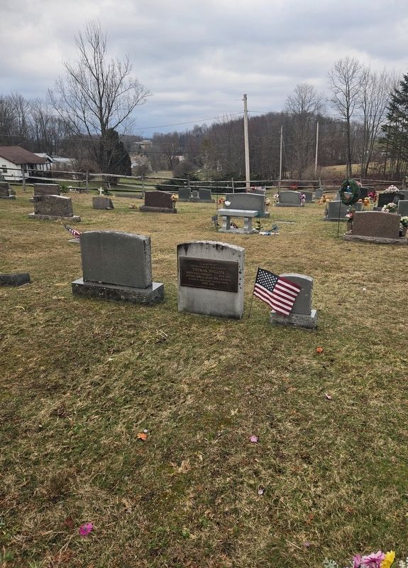Thomas Phillips Marker. Click for full size. Thomas Phillips Marker image. Click for full size.