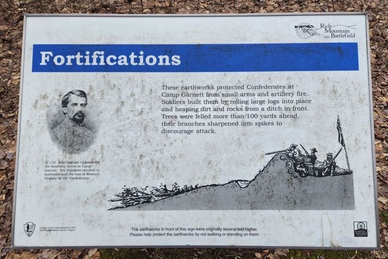 Fortifications Marker image. Click for full size.