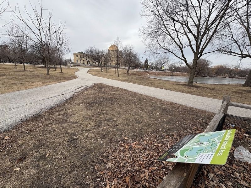 Garfield Park Natural Area Marker. Click for full size. Garfield Park Natural Area Marker image. Click for full size.