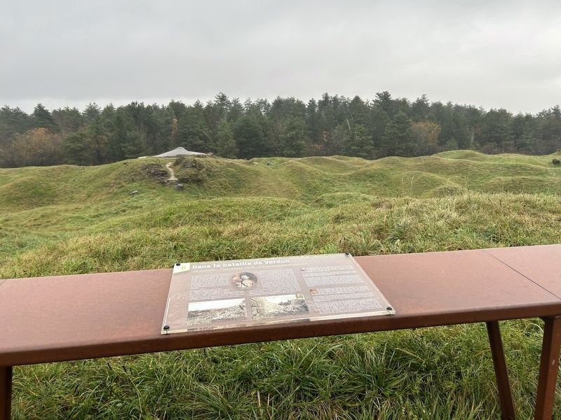 Dans la bataille de Verdun Marker image. Click for full size.
