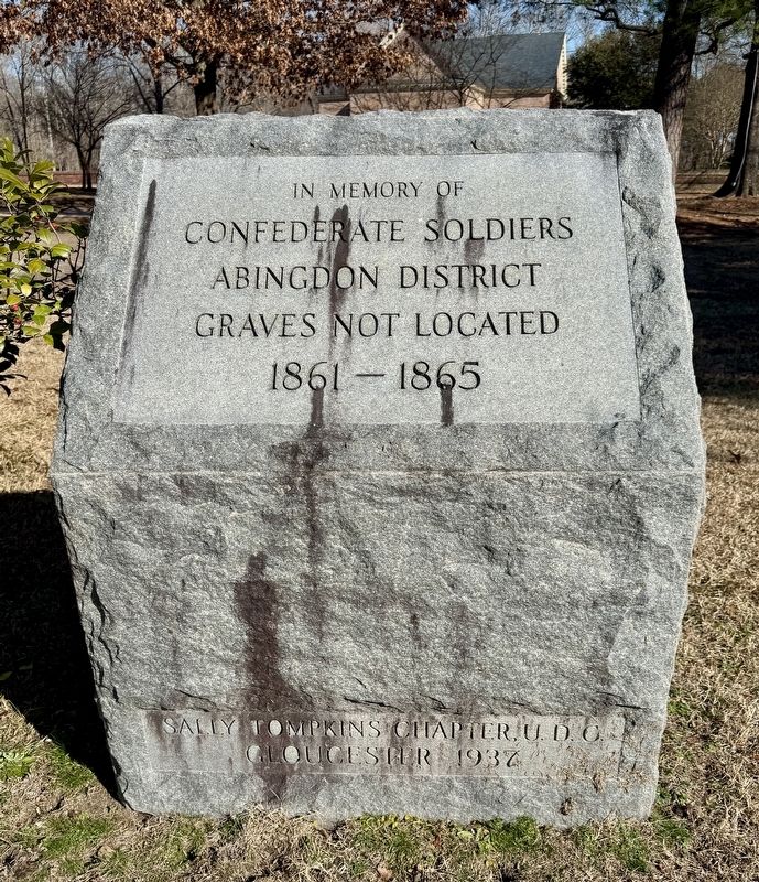 Confederate Soldiers Memorial Marker image. Click for full size.