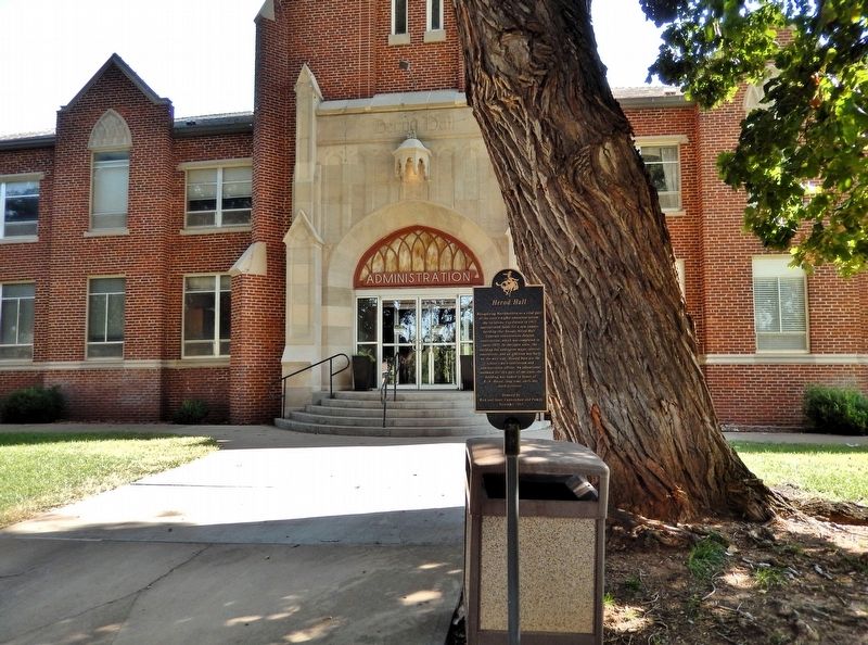 Herod Hall Marker image. Click for full size.