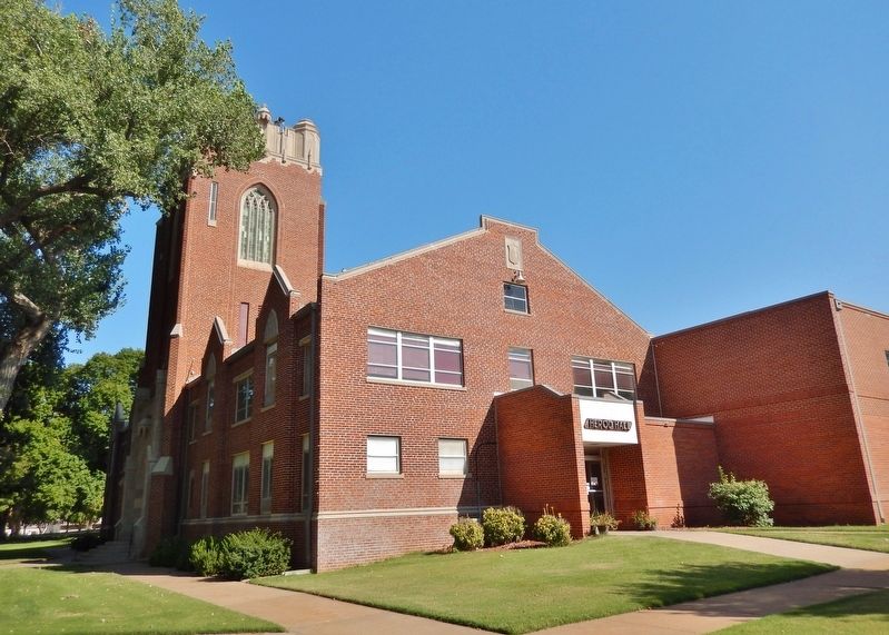 Herod Hall (<i>northwest elevation</i>) image. Click for full size.