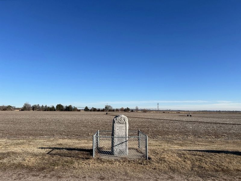 Old Indian Trail Monument. Click for full size. Old Indian Trail Monument image. Click for full size.