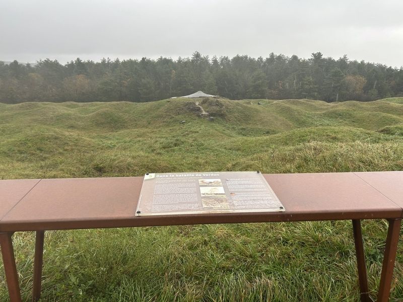 Dans la bataille de Verdun Marker image. Click for full size.