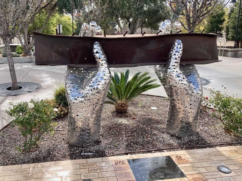 Rosemead 9/11 Memorial image. Click for full size.