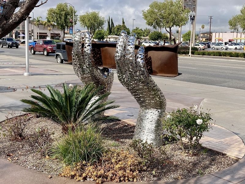Rosemead 9/11 Memorial image. Click for full size.
