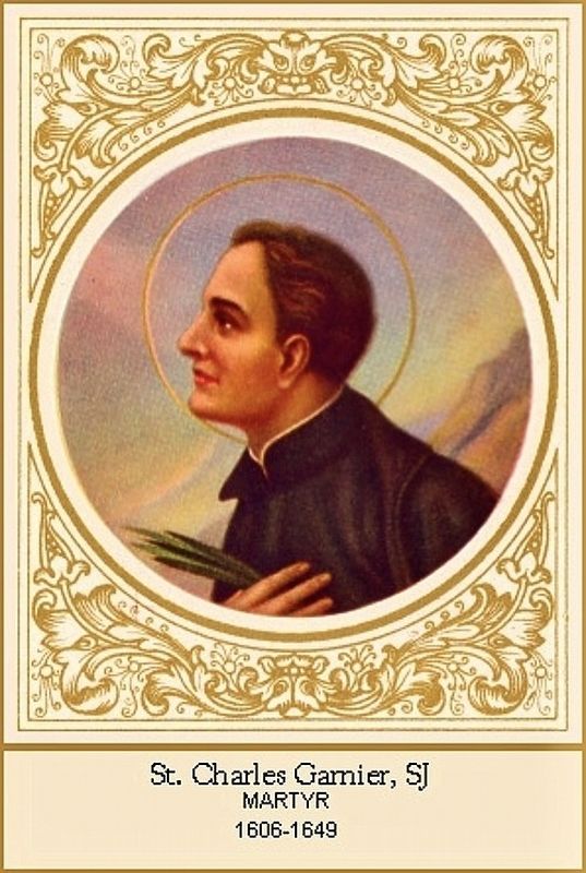 Portrait of Saint Charles Garnier. Click for full size. Portrait of Saint Charles Garnier image. Click for full size.