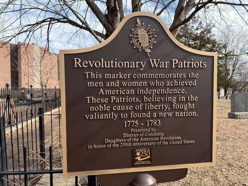 Revolutionary War Patriots Marker image. Click for full size.
