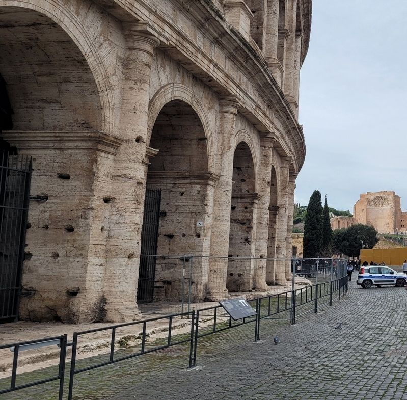The "Holes" of the Colosseum and Marker image. Click for full size.