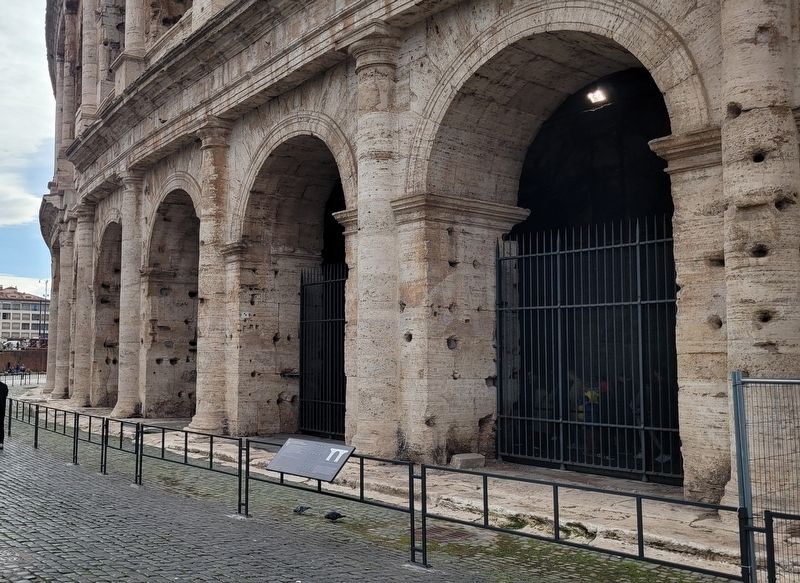 The "Holes" of the Colosseum and Marker image. Click for full size.