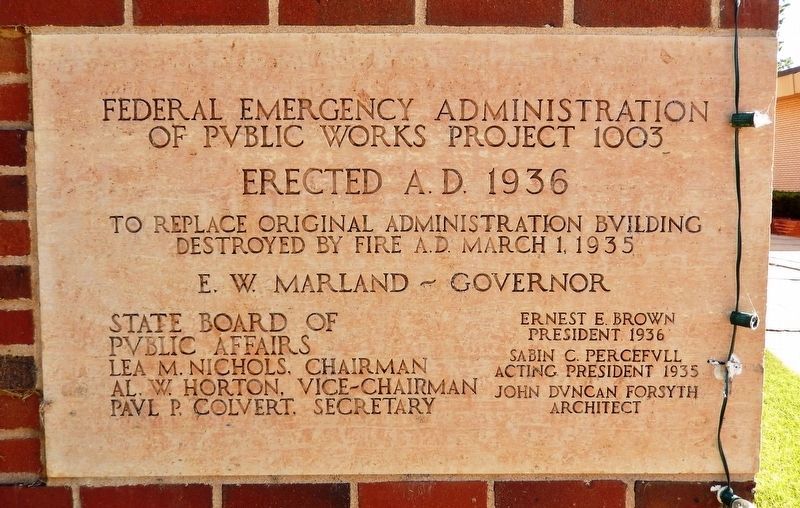 Jesse Dunn Hall Cornerstone. Click for full size. Jesse Dunn Hall Cornerstone image. Click for full size.