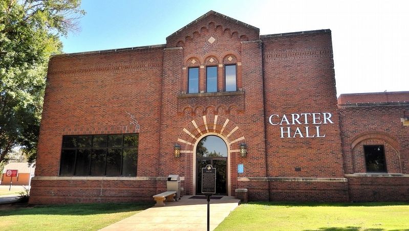 Carter Hall Marker image. Click for full size.