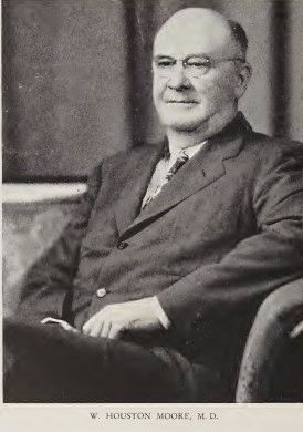 Dr. W. Houston Moore. Click for full size. Dr. W. Houston Moore image. Click for full size.