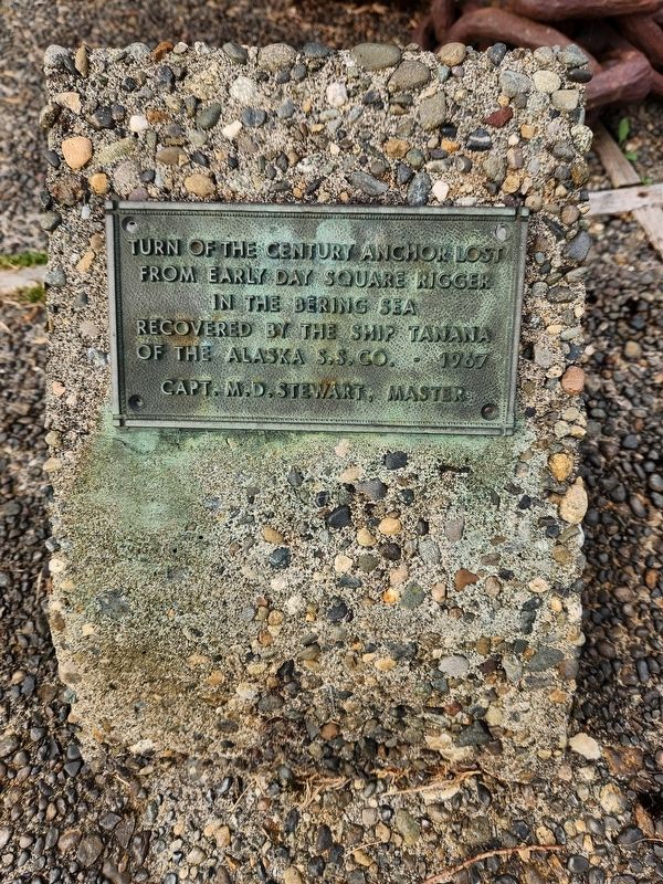 Turn of the Century Anchor Marker image. Click for full size.