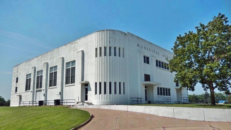 David City Park Municipal Auditorium<br>(<i>northeast elevation</i>). Click for full size. David City Park Municipal Auditorium<br>(<i>northeast elevation</i>) image. Click for full size.