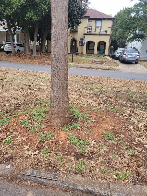 World War I Memorial Plaque and Tree. Click for full size. World War I Memorial Plaque and Tree image. Click for full size.