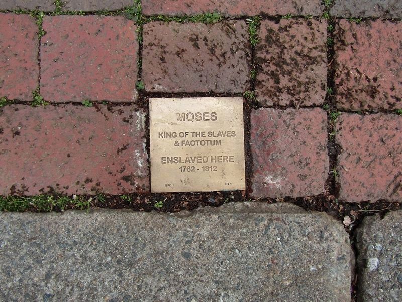 Moses Witness Stone image. Click for full size.