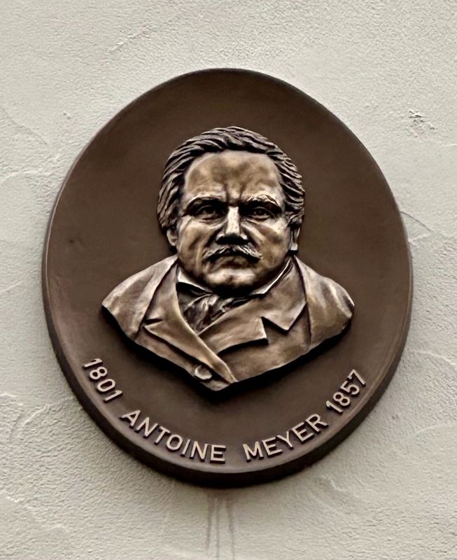Antoine Meyer Medallion. Click for full size. Antoine Meyer Medallion image. Click for full size.