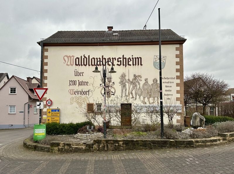 Former Waldlaubersheim School - north side of the building image. Click for full size.