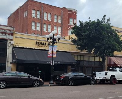 Exchange Club and Marker image. Click for full size.
