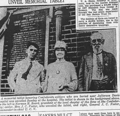 At the Tablet’s Dedication. Click for full size. At the Tablet’s Dedication image. Click for full size.