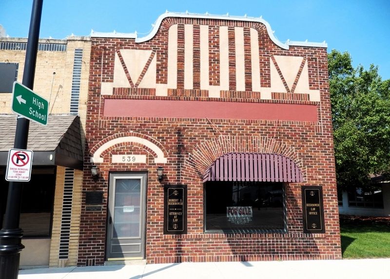 The Boston Studio (<i>east/front elevation</i>). Click for full size. The Boston Studio (<i>east/front elevation</i>) image. Click for full size.