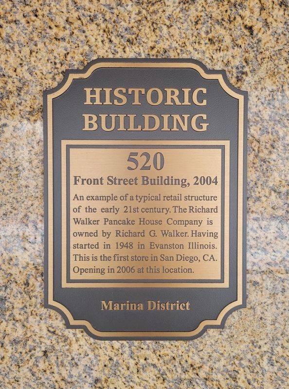 520 Front Street Building, 2004 Marker. Click for full size. 520 Front Street Building, 2004 Marker image. Click for full size.