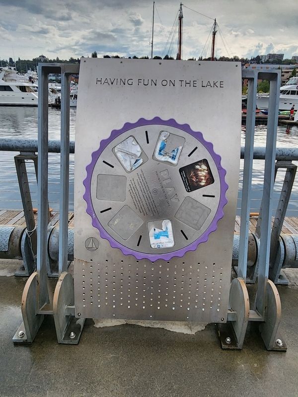 Having Fun on the Lake Marker image. Click for full size.