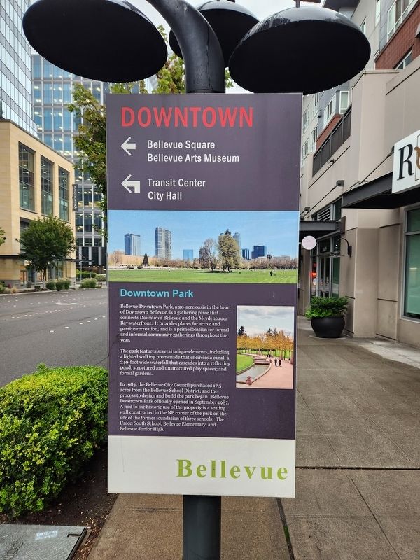 Downtown Park Marker image. Click for full size.