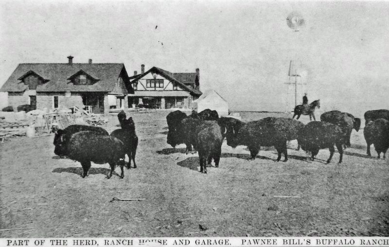 Marker detail: An Early Photograph of the Ranch. Click for full size. Marker detail: An Early Photograph of the Ranch image. Click for full size.
