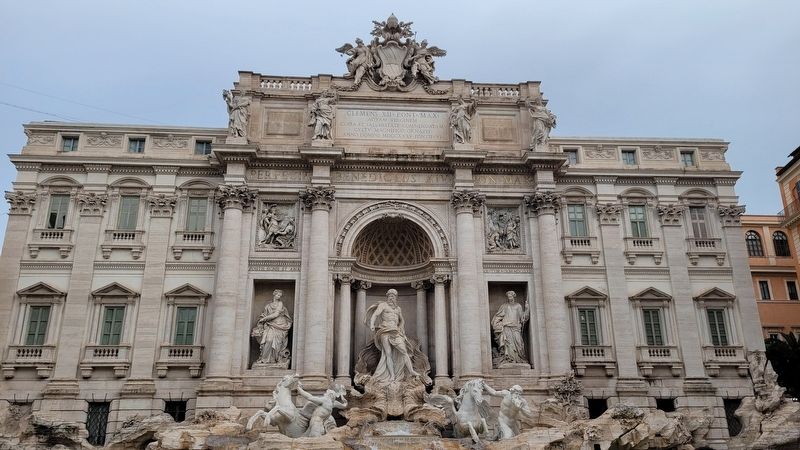 The Trevi Fountain. Click for full size. The Trevi Fountain image. Click for full size.