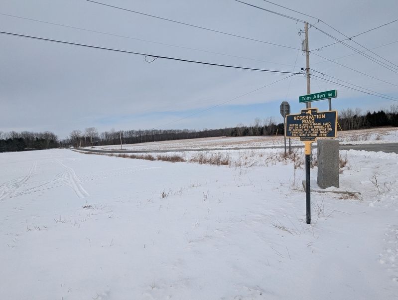 Reservation Road Marker area image. Click for full size.