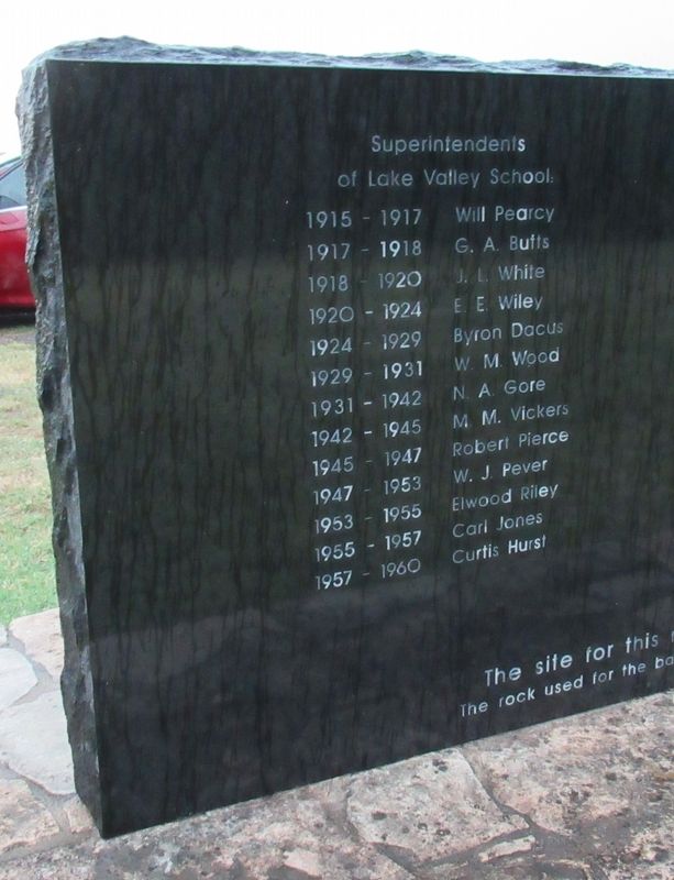 Lake Valley Pirates Marker (Back Left). Click for full size. Lake Valley Pirates Marker (Back Left) image. Click for full size.