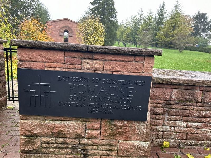 Romagne-Sous- Montfaucon Marker image. Click for full size.