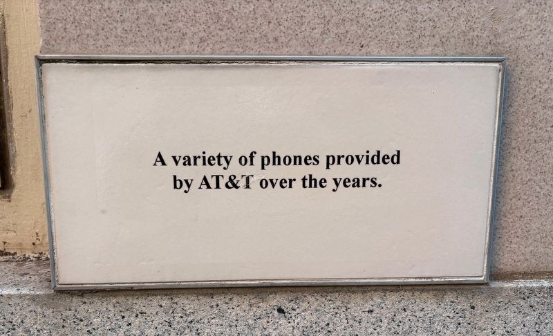 A&T Phones Marker. Click for full size. A&T Phones Marker image. Click for full size.