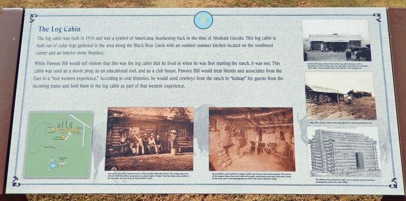 The Log Cabin Marker image. Click for full size.