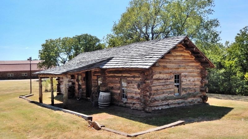 The Log Cabin (<i>northeast elevation</i>) image. Click for full size.