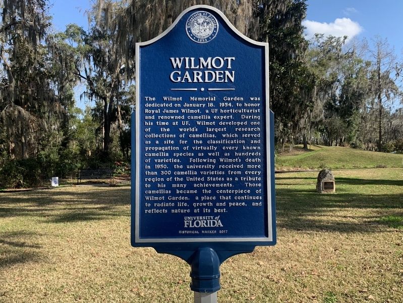 Wilmot Garden Marker image. Click for full size.