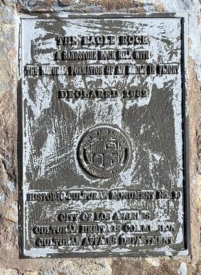 The Eagle Rock Marker. Click for full size. The Eagle Rock Marker image. Click for full size.
