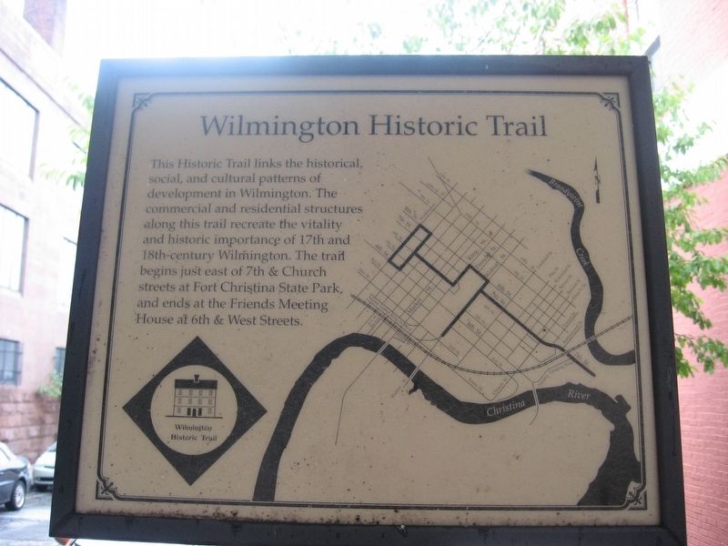 Wilmington Historic Trail Marker image. Click for full size.