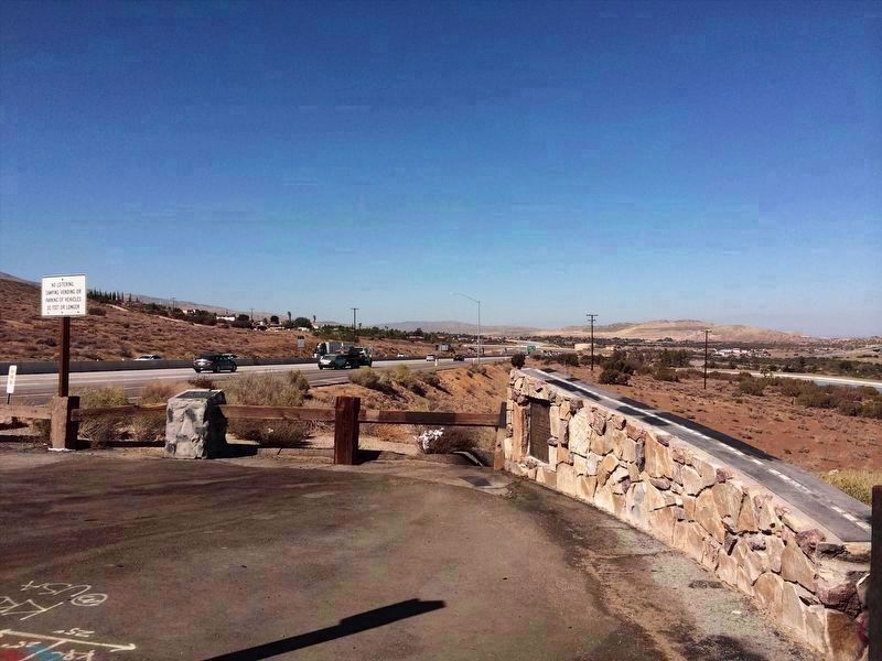 San Andreas Fault Marker - 2014 image. Click for full size.