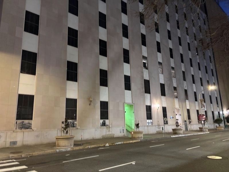 AT&T Building markers along J Street image. Click for full size.