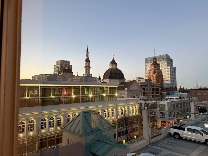 View of the cathedral from a block away image. Click for full size.