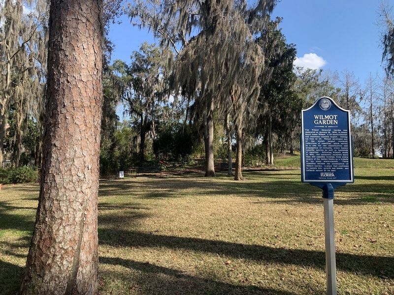 Wilmot Garden Marker image. Click for full size.