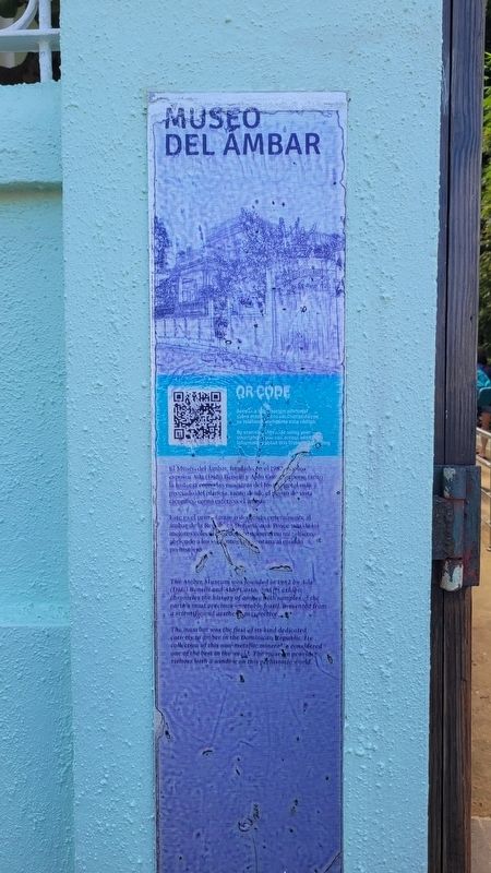 Museo del Ambar / Amber Museum Marker image. Click for full size.