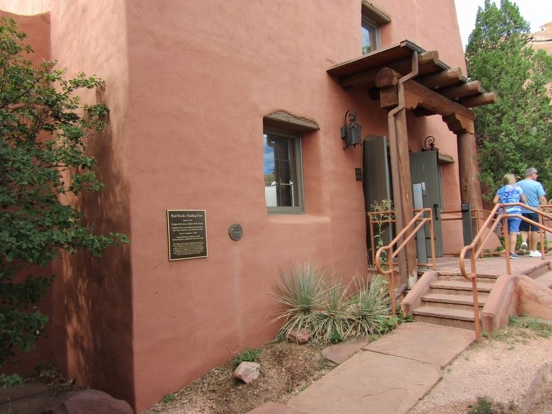 Red Rocks Trading Post Marker image. Click for full size.