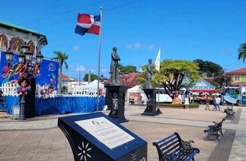 The view of the marker in Independence Park image. Click for full size.